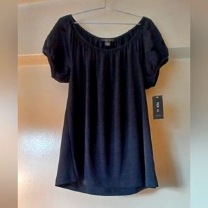 Style & Co.  Black blouse